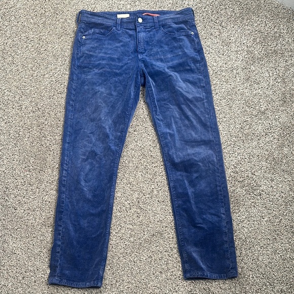 Pilcro anthropology Stylish Blue Corduroy Pants size 29 Tall - Picture 4 of 11